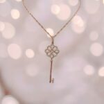 Key 4 Necklace Silver
